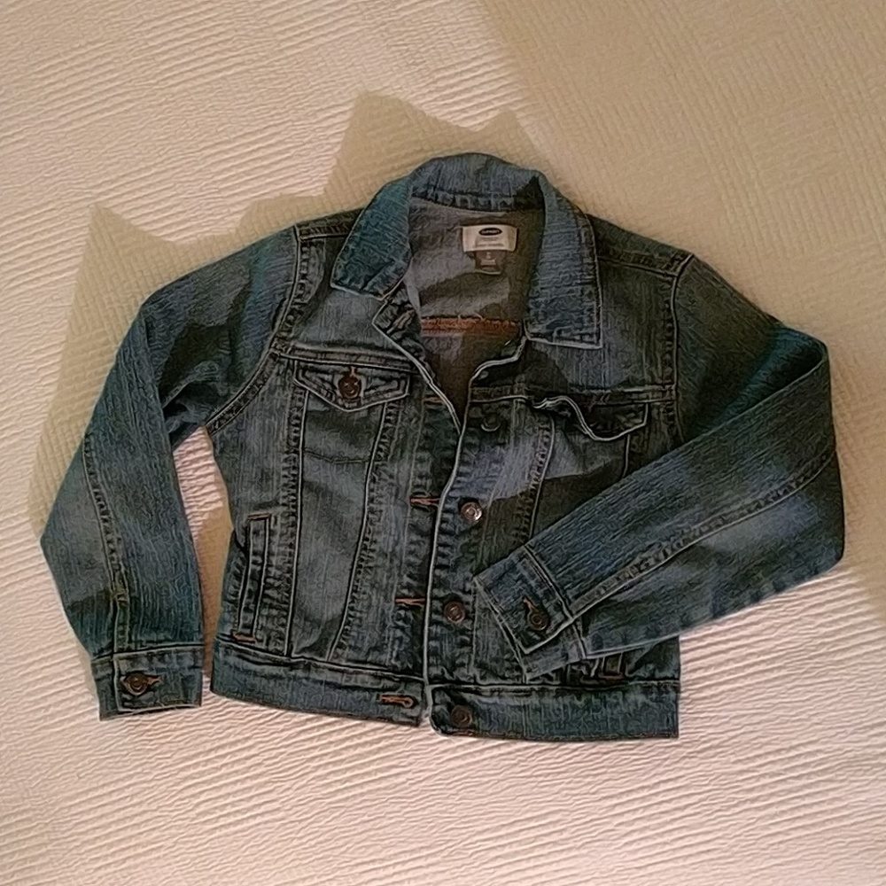 Medium-wash denim Jacket